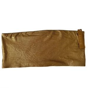 NWT SKIMS Limited Edition Bandeau Gold size L